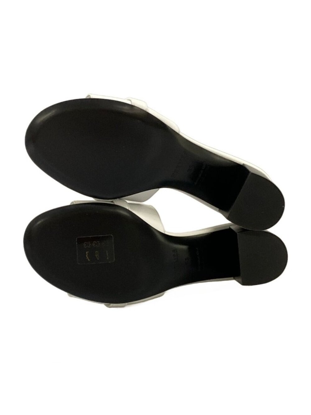 Hermes Mules Jige 50 White Gold Kelly Leather 35 - Picture 8 of 11